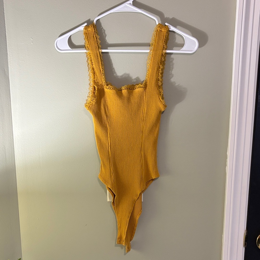 Forever 21 Ribbed Bodysuit